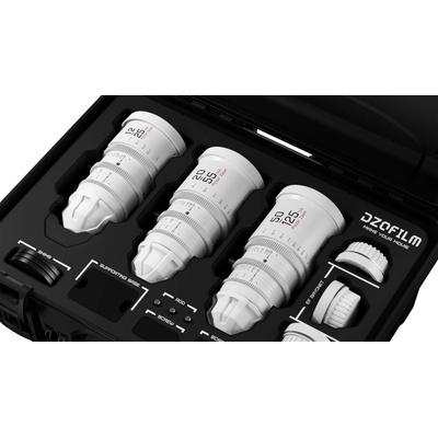 DZO Optics DZOFilm Pictor Zoom Bundle 12-25/20-55/50-125, T2.8 PL/EF Mount