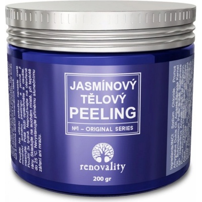 Renovality Jasmínový tělový peeling 200 g – Zbozi.Blesk.cz