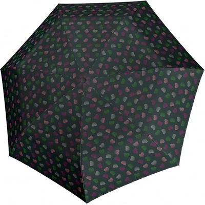 Doppler Mini Light Emotion dámský skládací deštník zelený