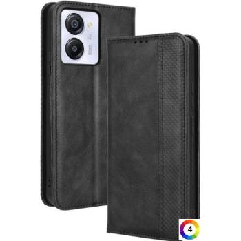 Blackview Color 8 / Oscal Modern 8 Retro Texture Wallet Калъф и Протектор