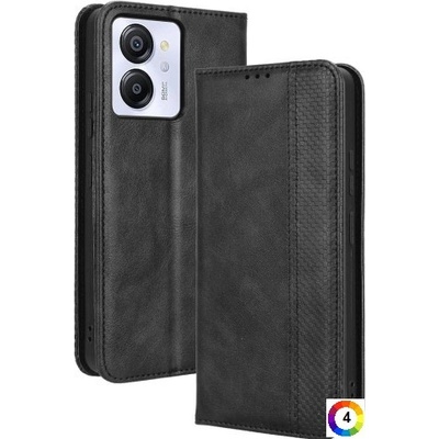 Blackview Color 8 / Oscal Modern 8 Retro Texture Wallet Калъф и Протектор