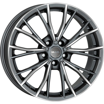 MAK MARK 9x18 5x112 ET44 gunmetal mirror