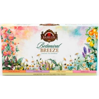 BASILUR Botanical Breeze Cooling Teas Assorted 100 sáčkov