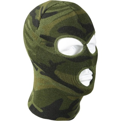 Rothco pletená se 3 otvory DELUXE WOODLAND