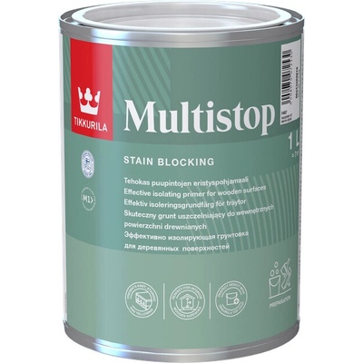 Tikkurila Izolační základní nátěr na dřevěné povrchy Multistop 1 L