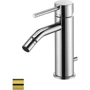 PAFFONI Light - Смесител за биде с чучур, матирано злато LIG135HGSP (LIG135HGSP)