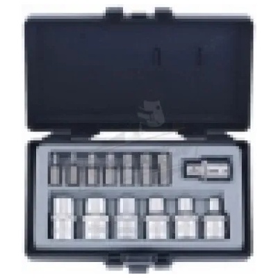 FORCE Вложки и накрайници комплект JN62685 Force 1/2" /E10-E20/ /T25-T55/ 14 броя 4157 (JN62685)