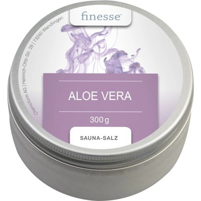 finesse® Ексфолираща сол за сауна, алое вера, 300 г
