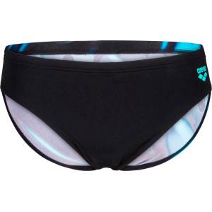 arena Мъжки бански слипове Arena Placement Swim Briefs - Black / Black Multi - размер 9 (DE) (050-2242-0117)