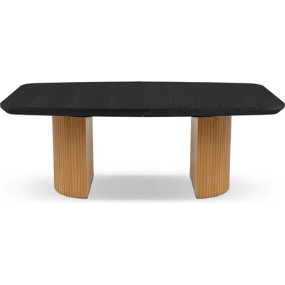 Micadoni Jedálenský stôl Mana prírodný čierny dub