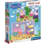 Clementoni - Пъзел Peppa Pig 2х20 части 24778