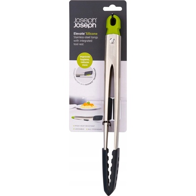 Joseph Joseph Kleště Elevate Silicone Steel 10162, šedé/zelené