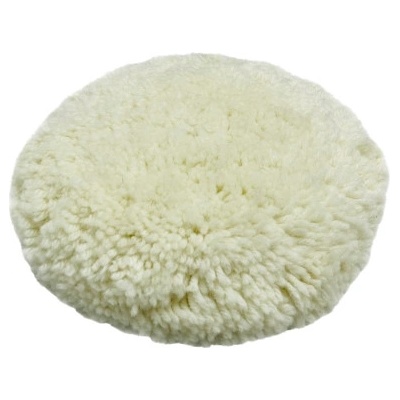 BRAYT PROFI Leštící kotouč oboustranný z ovčí vlny - bílý 200 mm