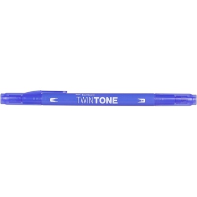 Tombow Маркер Tombow TwinTone френско синьо 0, 3/0, 8 (WS-PK45)
