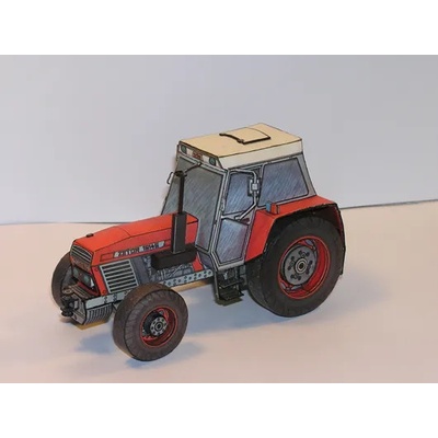 Papierový model Zetor 161 45 Turbo
