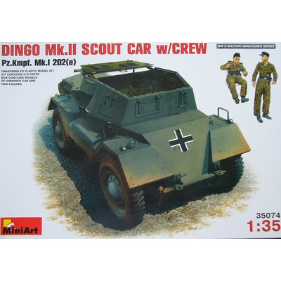 MiniArt Dingo Mk.II British Scout Car w/crew 1:35