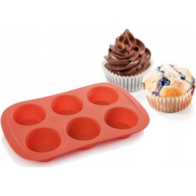 Tescoma Delícia SiliconPrime 629433 forma na 6 muffinů 29x18cm