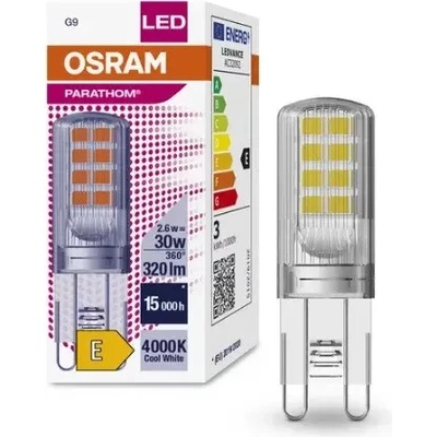 OSRAM LED ЛАМПА PARATHOM PIN CL 30 non-dim 2, 6W/840 G9 LEDVANCE (LEDVANCE 4099854248900)