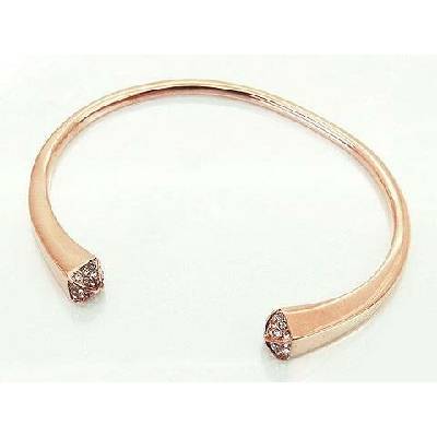 iŠperky pevný dámsky oceľový náramok rose ID|303818