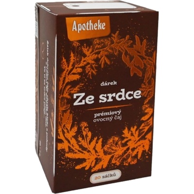 APOTHEKE Zo srdca darčekový ovocný čaj 20 x 2 g