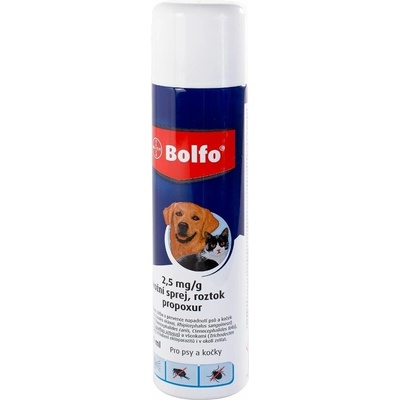 Bayer Bolfo sprej pre psov a mačky 250 ml