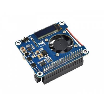 Waveshare PoE HAT (B) pre Raspberry Pi 3B+/4B a sieť 802.3af PoE