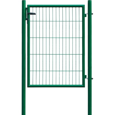 Floraworld Jednokřídlá branka pro plot z drátěných panelů, zelená, 150 x 100 cm