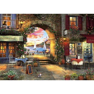 Art Puzzle - Puzzle The seaside restaurant - 1 000 piese
