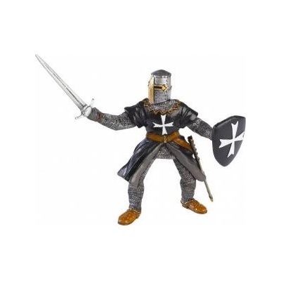 Papo Black Cross Knight with Sword