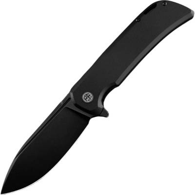 Petrified Fish PFB05 Tunny Black Stonewashed 14C28N Black G10 PFB05DDW