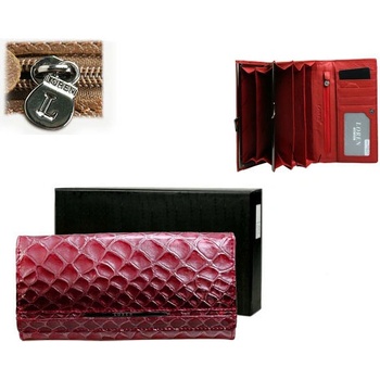 Gregorio dámska kožená peňaženka GF100 DPN087 červená