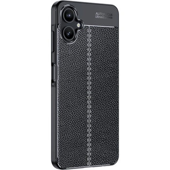 Samsung Galaxy A06 Удароустойчив Litchi Skin Калъф и Протектор