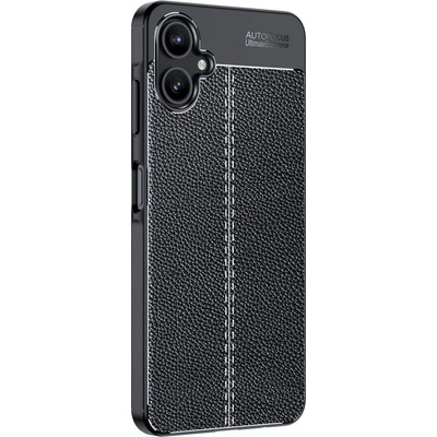 Samsung Galaxy A06 Удароустойчив Litchi Skin Калъф и Протектор