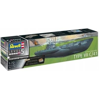 Revell Model plastiková německá loď typ VII C/41 1/72