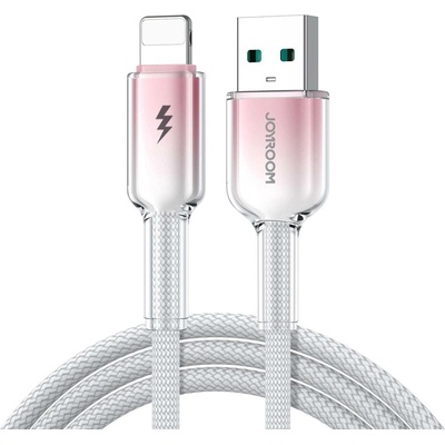 Joyroom S-A42 USB - Apple Lightning, 1,2m, růžový