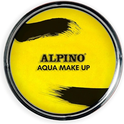 Alpino Aqua Compact make up žltá 14 g