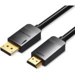 Vention Displayport - HDMI, (черен), 3 м, кабел