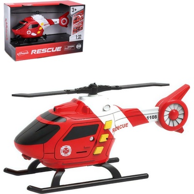Wiky Vehicles Vrtulník záchranářský s efekty 16,5 cm