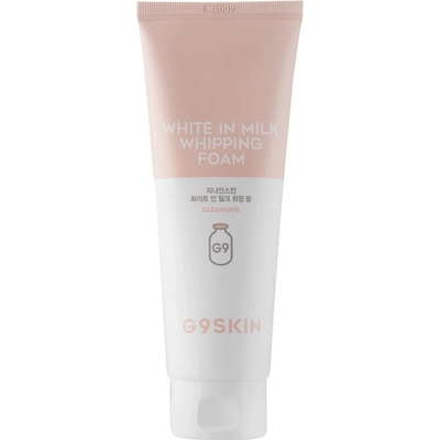 G9SKIN White In Milk Whipping Foam - Изсветляваща почистваща пяна за лице - 120мл
