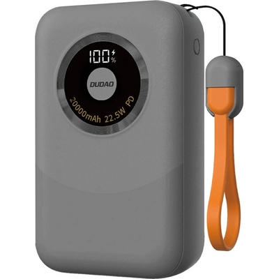 Dudao K21 Mini 10000mAh šedá