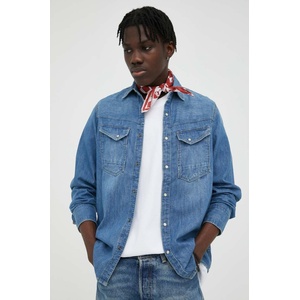 G-Star RAW риза мъжка от деним Dakota slim (D23616.D252) - answear - 136,89 лв