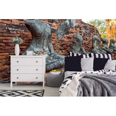 DIMEX ART Самозалепваща се флизелинова фототапета статуи на буда 375 x 250 см