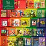 Flame Tree Publishing Пъзел Flame Tree от 1000 части - Цветна съкровищница от книги в Бодлиевата библиотека (9781804172087)