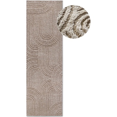 Elle Decoration Бежова пътека 80x240 cm Chappe Beige - Elle Decoration (106090-80x240)