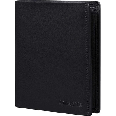 Pánska kožená peňaženka Samsonite Attack 2 SLG 147 W 15CC+HFL+C+Z+2C 44451 09 Black SA