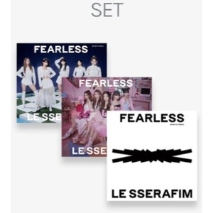 Daniel Shopping s. r. o Le Sserafim: Fearless (Japan Version, 3SET) - 3CD+DVD (056743)
