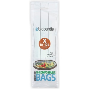 Brabantia Торбички за боклук Brabantia PerfectFit размер X 10-12 л зелени 10 бр (118685)