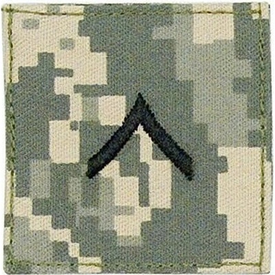 ROTHCO Nášivka hodnosti VELCRO PRIVATE ARMY ACU DIGITAL