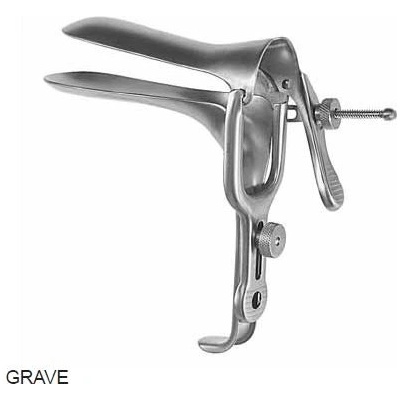 CM Instrumente Germany Gynekologické zrcadlo GRAVE 95 x 35 mm