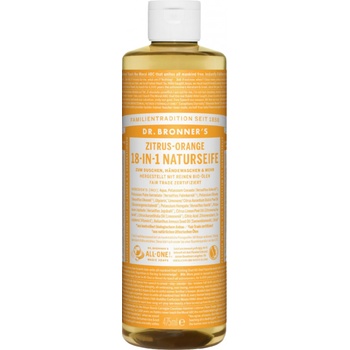 Dr. Bronner's prírodné mydlo s citrusom a pomarančom 475 ml